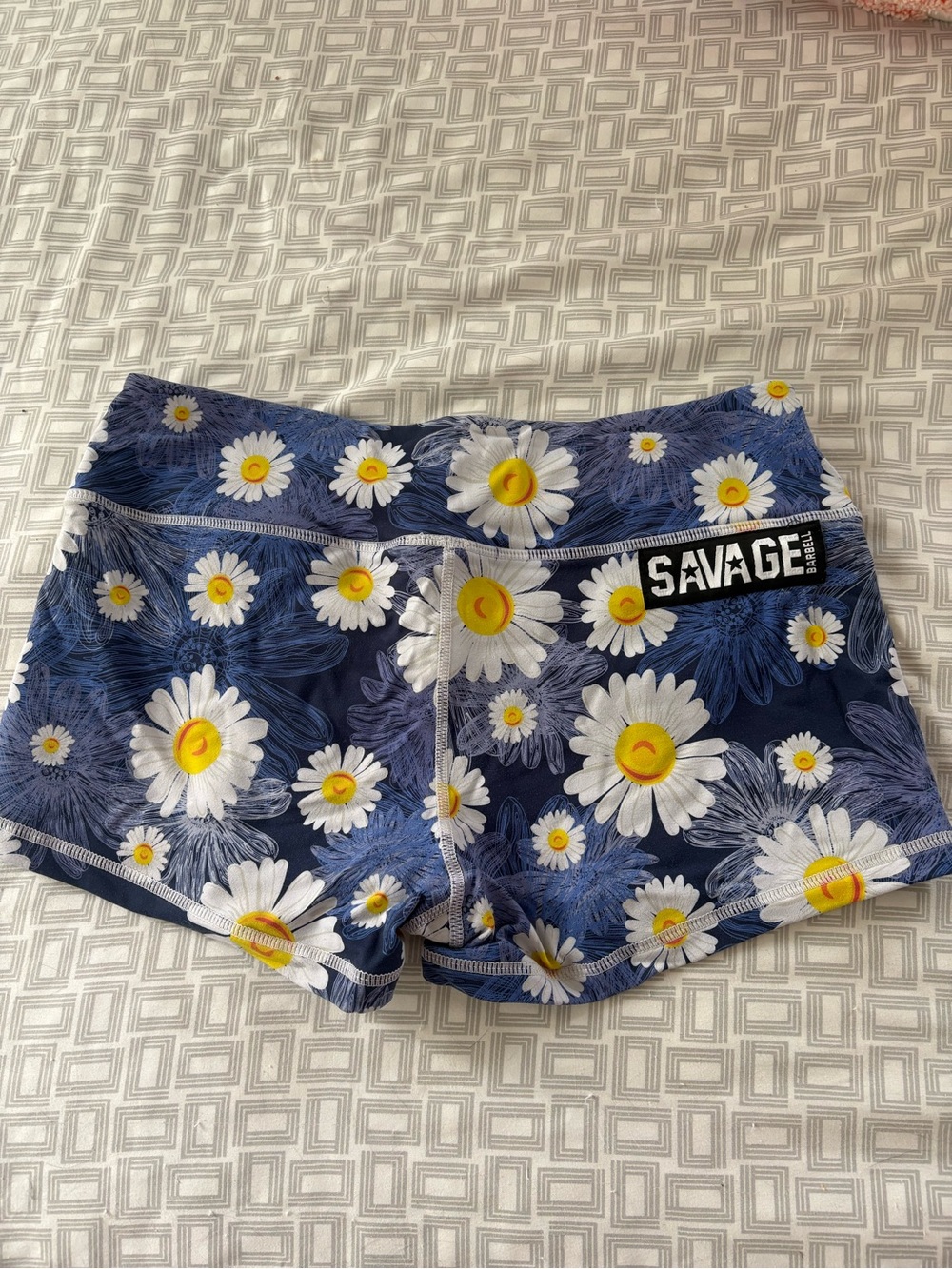 Savage Floral Daisy Navy Women's Shorts